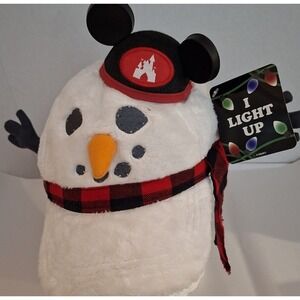 Disney Parks Hat Light Up Cap Snowman Walt Disney World Mickey Mouse Parks Merch